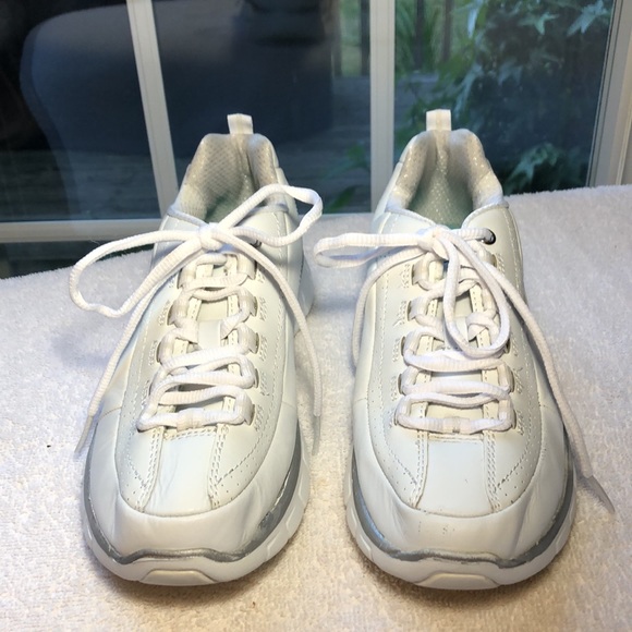 Skechers ELITE White Sneakers - Picture 2 of 8